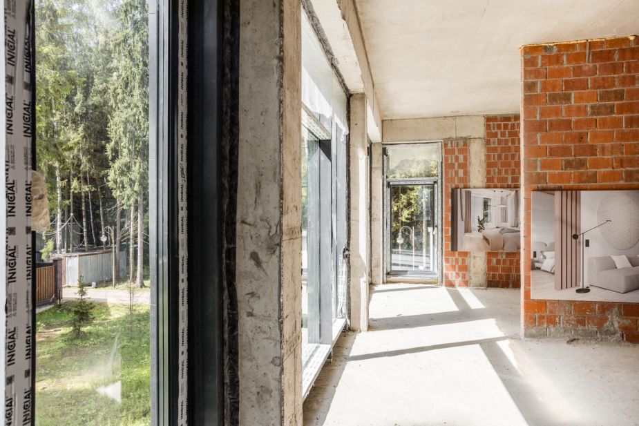 Дом под отделку в КП Лесные Зори