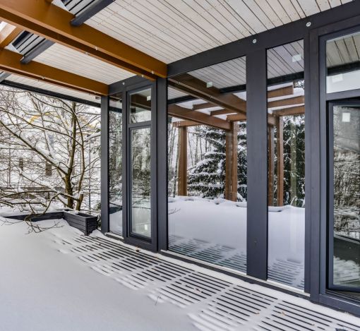 Новый фахверк в кп Княжье Озеро