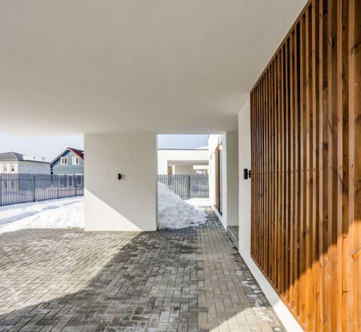 Дом в современном стиле в Исаково