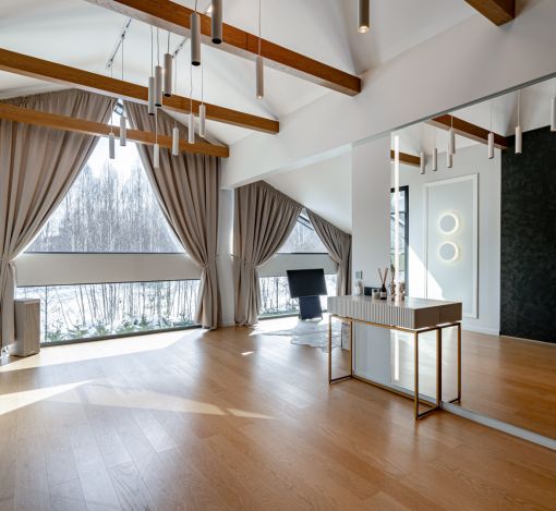 Фахверк в КП Рига парк