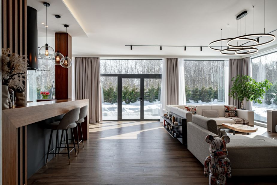 Фахверк в КП Рига парк