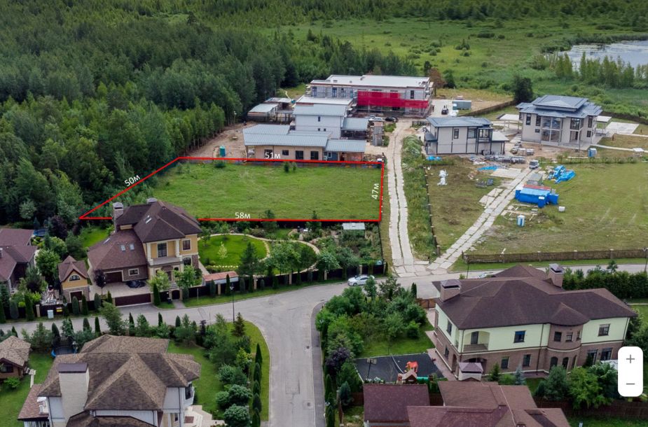 Участок без подряда в Павлово-2