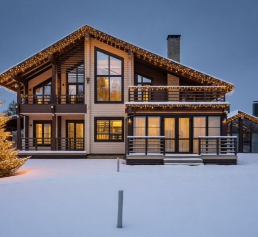 Деревянный дом в КП Духанино-5