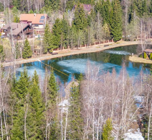 Участок у воды в Руза Фэмили Парк