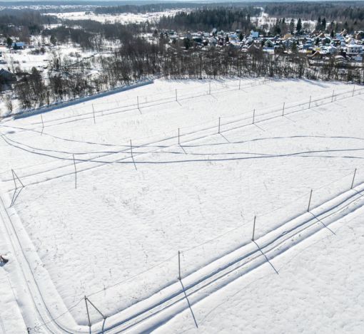 Участок в д. Холмы