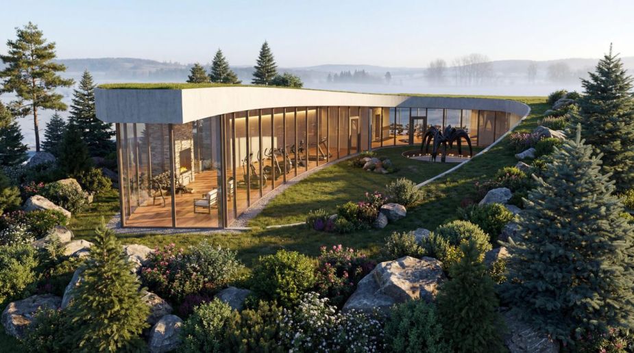 Дом в стиле хай-тек в КП Вельмон