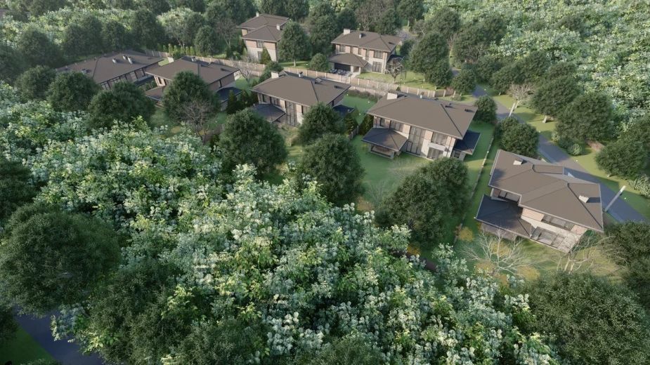 Дом с отделкой в Павлово Village