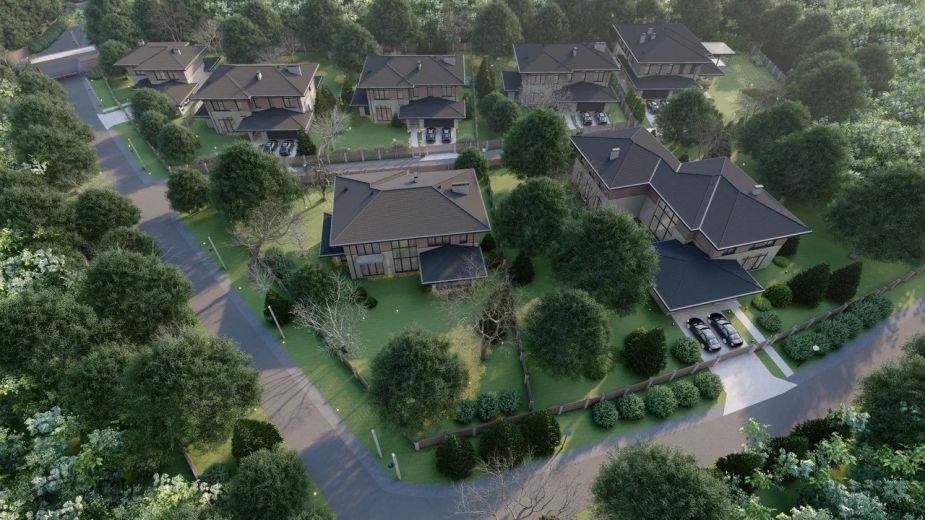 Дом с отделкой в Павлово Village