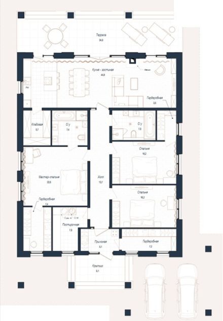 Дом райт в КП Зиккурат