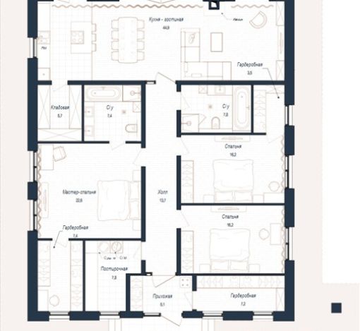 Дом райт в КП Зиккурат