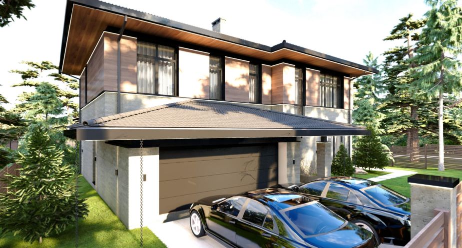 Дом с отделкой в Павлово Village