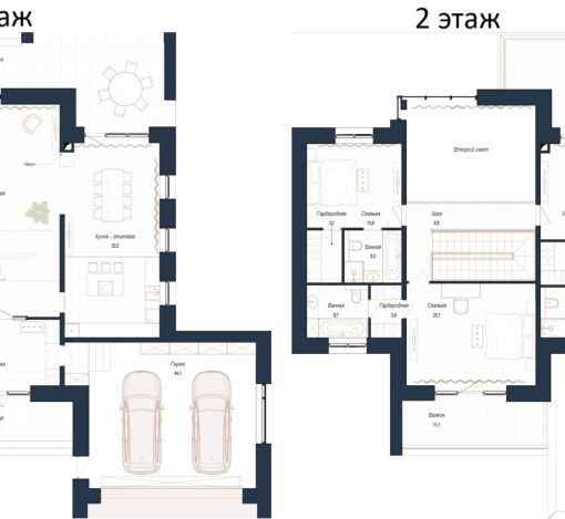 Дом хай-тек в КП Зиккурат