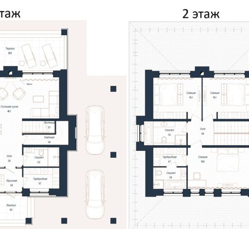 Дом райт в КП Зиккурат