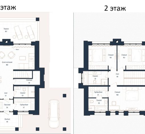 Дом шале в КП Зиккурат