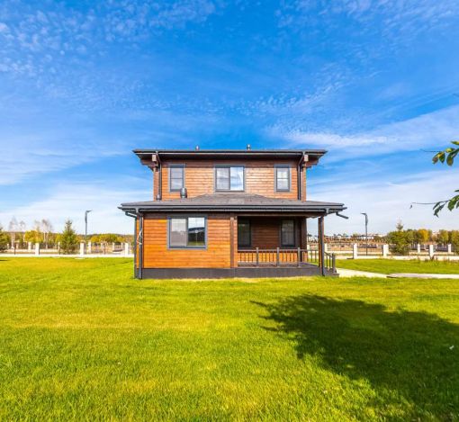 Деревянный дом в КП Павловы озера