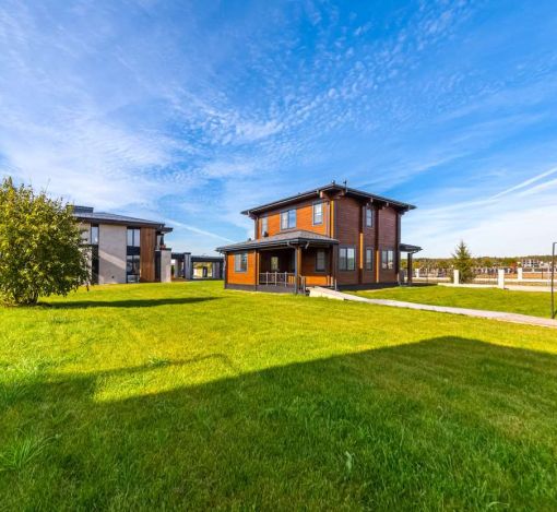 Деревянный дом в КП Павловы озера