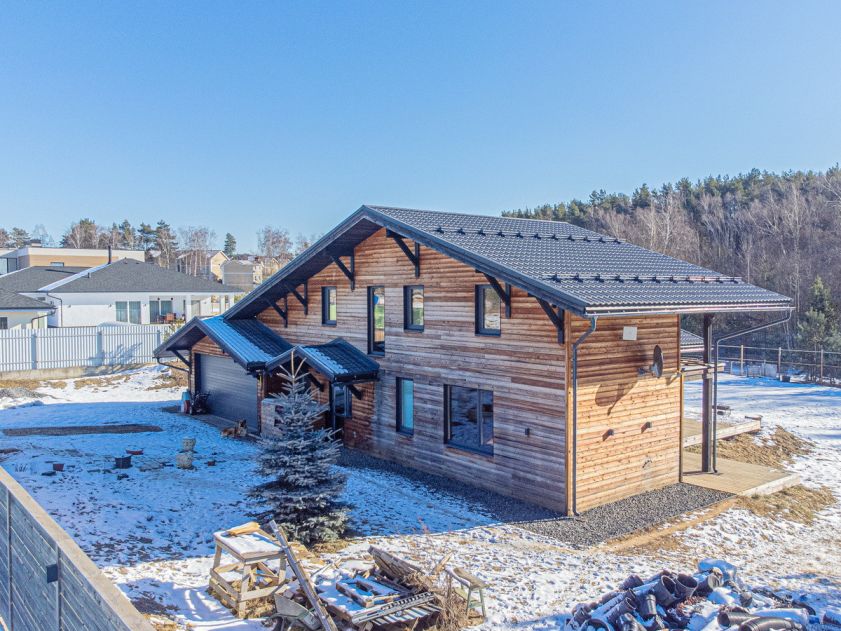 Деревянный дом в КП Лешково