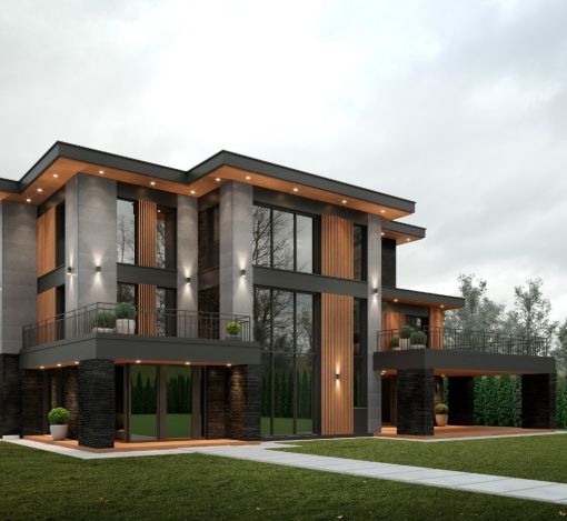 Дом у леса в послеке Ивановское