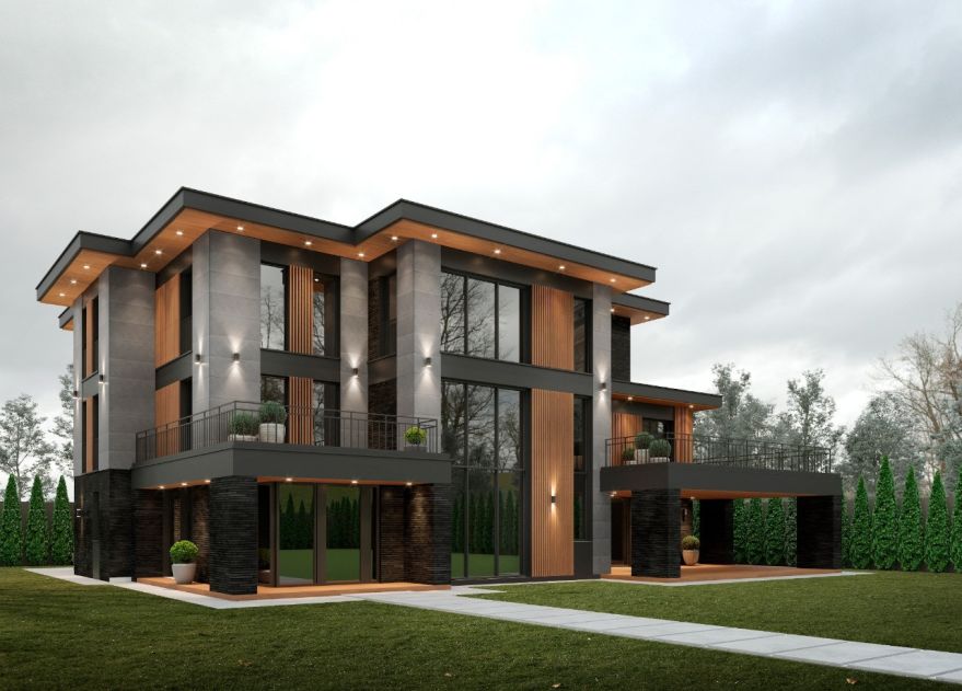 Дом у леса в послеке Ивановское