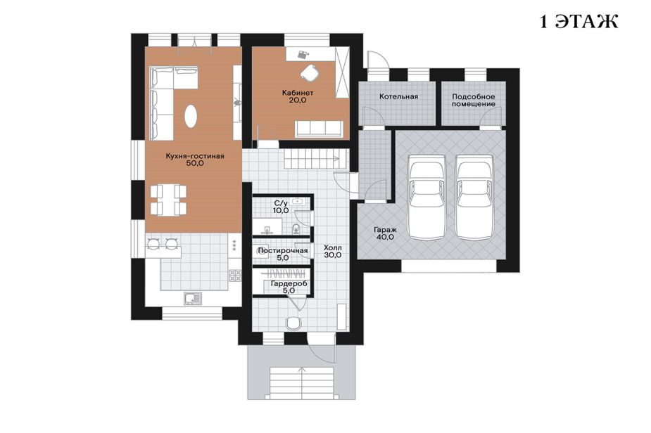 Дом под ключ в КП Княжье Озеро